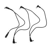 Cable de Alimentación para Guitarra, 5 vías Splitter Tipo Margarita 17 cm, Cable de Cadena para Efectos de Pedales for Guitarristas en Estudios y Conciertos