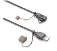 Cable de alimentación para Interphone Ridesync USB-C/USB-A