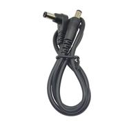 Cable de alimentación para pedal de efectos macho a macho Cable para efectos de guitarra Cable de alimentación de 5, 5x2, 1mm Cable de efectos para accesorios eléctricos