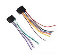 Cable de alimentación para radio MP5 de 2 DIN, arnés de cableado de audio universal para reproductor