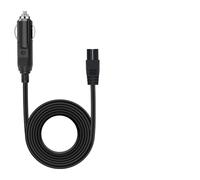 Cable de alimentación para refrigerador de coche, 3 m, cable de alimentación CC con adaptador de enchufe de 12 V, cable de extensión para enfriador de coche, mini nevera, encendedores de cigarrillos y