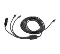Cable de alimentación para Starlink Mini, cargador de coche 3 en 1 de 100 W con cable CC y convertidor tipo C a CC, cable de fuente de alimentación USB (5 m)