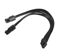 Cable de alimentación para tarjeta gráfica GPU de 6 pines a miniconector de 12 pines para RTX30 Series 3070, 3080 y 3090 (7,8 pulgadas (20 cm))