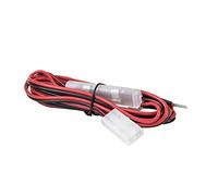 Cable de alimentación PNI con Fusible 3A y Conector para CB Radio PNI HP 8000L, 8001L, 8024, 9001 Pro, 9700, Longitud 2 Metros