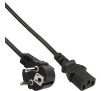 Cable de alimentación, protección de Contacto Cable de Red Recto (C13, conexión en frío, 1,8 m (5 x)