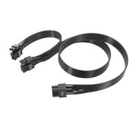 Cable de alimentación PSU de 8 pines a PCI-E doble de 6+2 pines compatible con Corsair, cable GPU macho