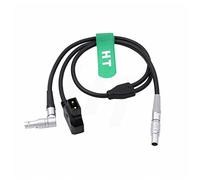 Cable de alimentación Run Stop para ARRI Cforce RF Motor Cmotion cPRO Motor a Red Komodo V-Raptor EXT CAM 7 Pines a D-Tap ángulo Recto 9 Pines 24"