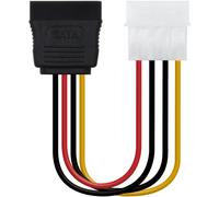 Cable de Alimentación SATA NanoCable - 5.25" (Molex 4 Pinos) M - SATA F 16CM OEM
