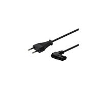 Savio Cable de alimentación universal CL-144 angular figura 8 plano 3 m