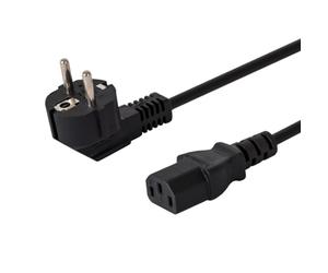 Cable de alimentación - SAVIO - CL-181 - CEE 7/7 (E/F) - IEC C13 - 5 m - 10 A