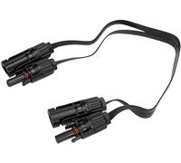 Cable de alimentación solar superplano para paso de ventana con conectores MC4 (03 m) - ECOFLOW