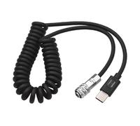 Cable de alimentación USB-C compatible con Blackmagic Pocket Cinema Camera BMPCC 4K 6K, 1 m, entrada PD 12 V
