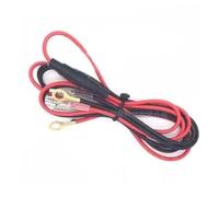 Cable de alimentación USB de 18 AWG con fusible de etiqueta de desplazamiento de 10 A, 0,6 m/1 m/1,5 m para conexión eléctrica automotriz, compatible con hoja de 7,5 mm y 10 mm para terminal de anillo