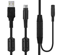 Cable de alimentación USB de repuesto para cámara web compatible con Logitech CC2900e CC3500e 2900ep 3000e/ PTZ Pro Webcam Cable de alimentación de datos, 10 pies