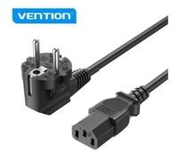 Cable de Alimentación Vention ZCJBAC/ IEC C13 Hembra - CEE7 Macho/ 1.8m/ Negro