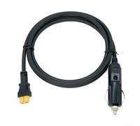 Cable de alimentación XT60 hembra para coche diseñado para salidas de vehículos y CC externa para sistemas de carga de batería de 1,5 m