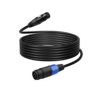 Cable de Altavoz Speakon A XLR, Adaptador de Audio XLR Hembra A Speakon Hembra con Cierre Giratorio para Amplificador, DJ Profesional, PA y Escenario.