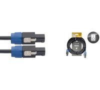 Cable De Altavoz Speakon Conector Speakon 10 Metros Stagg NSP10SS15BR