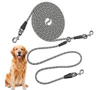 Cable de Amarre para Perros 6 Metros de Correa Reflectante para Mascotas