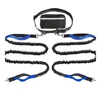 Cable de amarre para perros, correa reflectante de nailon resistente para perros medianos y grandes, correa larga de entrenamiento con bolsa de almacenamiento, para correr al aire libre para patio
