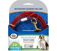 Cable de amarre para perros de peso medio de Four Paws Walk About