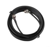 Cable de antena GPS de 90 grados TNC macho a macho de 15 pies para receptores EZ-Guide Plus/500/250 CFX-750/50449, extensión de PVC negro