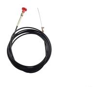 Cable de apagado del motor de equipo pesado con perilla roja, cable de matanza del acelerador para carretilla elevadora, excavadora, coche, plataforma de perforación marina, construcción de metal