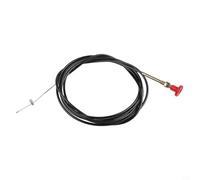 Cable de apagado del motor de equipo pesado con perilla roja, cable de matanza del acelerador para carretilla elevadora, excavadora, coche, plataforma de perforación marina, construcción de metal