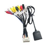 Cable de arnés de salida RCA para radio estéreo de coche Android Plug C2G0