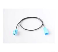 Cable de arnés de video LVDS, adaptador macho a hembra de 50 cm, cable de actualización de pantalla de navegación, transmisión de estabilidad de alta señal, núcleo de cobre de oxígeno, para