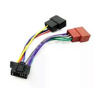 Cable de arnés ISO para coche para radio estéreo SONY CDX, adaptador de cable, conector de cableado