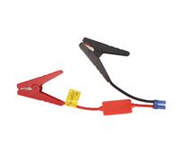 Cable de arranque con conexión anti-cortocircuito, pinzas de cocodrilo de repuesto compatibles para arranques de emergencia seguros y eficie