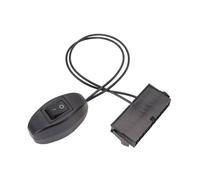 Cable de Arranque para Fuente de Alimentación de PC ATX de 24 Pines con Interruptor de Encendido/Apagado, Cable Puente de Arranque