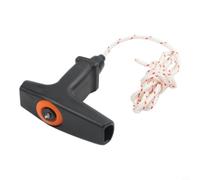 Cable de arranque para mango con cuerda de 4,5 mm para Elastostart compatible con TS400 TS410 TS420 carcasa de plástico resistente agarre ergonómico para obras y bricolaje