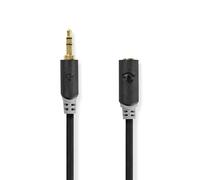 Cable de audio AUX Nedis clavija de 3,5 mm - toma de 3,5 mm, 5,0 m