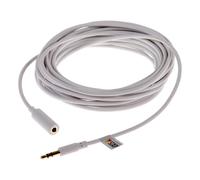 Cable de Audio Axis 01589-001 3,5mm Macho a Hembra 5 m Blanco