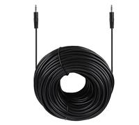 Cable de Audio Blindado de Cobre Macho a de 3,5 Mm para Klinkenkabel 3 5 Altavoces Auriculares Estéreo Jack Cables 30 M ¡VALOR! Cable con Entrada AUX (30 m / 98,4 pies)