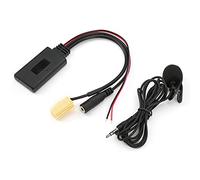 Cable de Audio Bluetooth KIMISS, Adaptador de Cable Auxiliar Bluetooth 5,0 con Micrófono Manos Libres para Fiat 500/para Grande Punto/para Qubo/para Fiorino