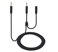 Cable de audio Chat Link compatible con Elgato HD60, HD60S/S+, HD60 X, HD60Pro, 4K60 PRO tarjeta de captura de juegos funciona en Switch PS5/PS4/Xbox One/Xbox X/S y más (6.9 pies)
