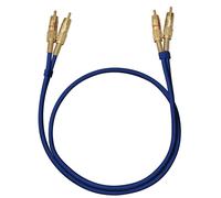 Cable De Audio Cinch Oehlbach NF 1 Master Azul Longitud 1,0 M Phono CD Cinch