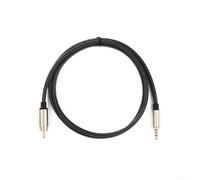 Cable de audio coaxial digital RCA macho a macho de 3,5 mm con chapado en oro para Xiaomi TV Box y para HDTV SPDIF Soporte de interfaz de audio (1 m)