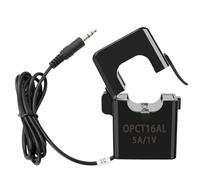 Cable de audio con conector de 3,5 mm y núcleo dividido OPCT16ATL de 100 A/50 mA; sensor de pinza de 1 A, 5 A, 10 A, 20 A, 30 A, 50 A y 100 A/1 V.(OPCT16ATL 60A-1V)