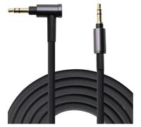Cable de audio con micrófono diseñado para auriculares Sony WH1000XM4 XM3 XM2 H900N H800, conector de 3 5 mm con cable de cobre de oxígeno para una transmisión de sonido estable (edición directa)