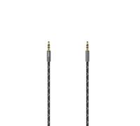 Cable de audio, conector macho de 3,5 mm/con. macho, estéreo, metal., dorado,...