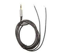 Cable de audio de 1,25 m de 3,5 mm, cable universal para auriculares, conector recto, punta de auricular, gancho para la oreja, funda para orejeras, almohadilla para orejas, cubierta protectora de