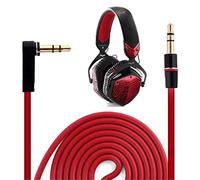 Cable de audio de estudio compatible con auriculares V-Moda Crossfade LP/LP2, XS M-80 V-80 M-100 M-200, 4.2 pies, cable de 1,25 m