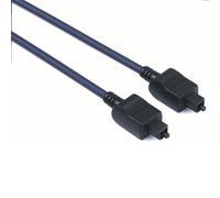 Cable de audio de fibra óptica, enchufe macho ODT (Toslink), 1,5 m