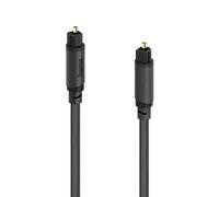 Cable de audio de fibra óptica, enchufe macho ODT (Toslink), 5,0 m