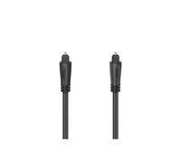 Cable de audio de fibra óptica - HAMA - 5,0 m - Conector Toslink (ODT) - Negro