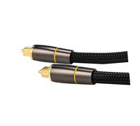 Cable de audio de fibra óptica macho a macho para señal de audio digital, cable auxiliar de repuesto